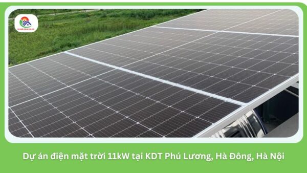 Dự án điện mặt trời 11kW tại KDT Phú Lương, Hà Đông, Hà Nội