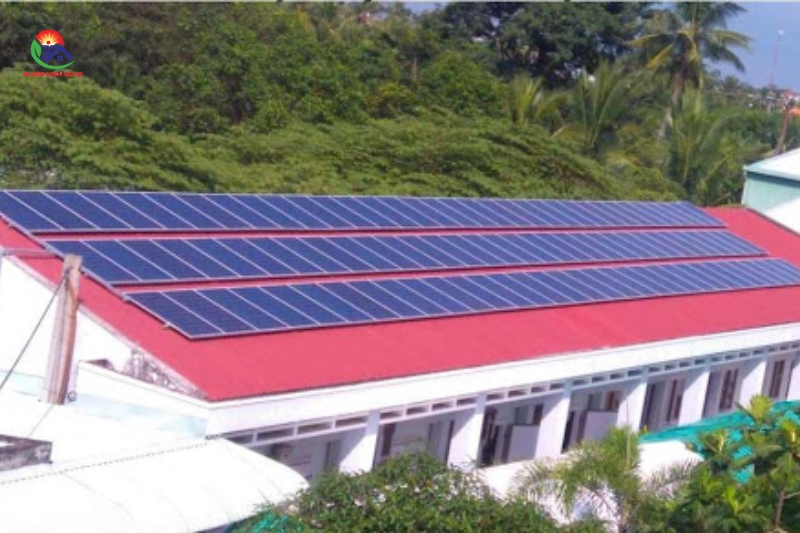 Lắp điện mặt trời cho trường học phục vụ học tập, giảng dạy